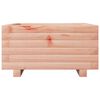 vidaXL Fioriera da Giardino 50x50x26,5 cm in Legno Massello di Douglas