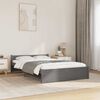 vidaXL Giroletto Grigio in Legno Massello 120x200 cm