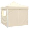 vidaXL Tenda Party Crema 291 x 291 x 315 cm Tessuto Oxford