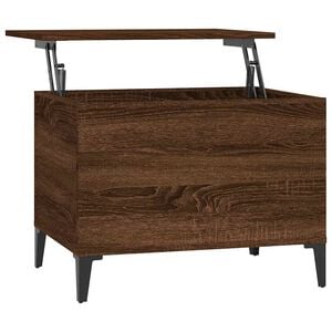 vidaXL Tavolino Salotto Rovere Marrone 60x44,5x45 cm Legno Multistrato