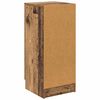 vidaXL Credenza Legno vecchio 30 x 30 x 70 cm Legno multistrato
