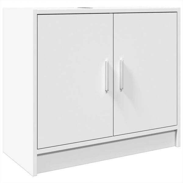 vidaXL Mobile Lavabo Bianco 63x29x55 cm in Truciolato