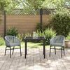 vidaXL Set da Pranzo per Giardino 3 pcs Antracite