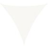 vidaXL Vela Parasole 160 g/m&sup2; Bianca 4x4x4 m in HDPE