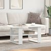vidaXL Tavolino da Salotto Bianco 102x55x42 cm in Legno Multistrato