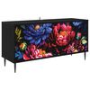 vidaXL Mobile TV KIEL 102 x 33 x 51 cm Rovere Nero