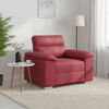 vidaXL Poltrona Rosso Vino 100x81x84 cm in Similpelle