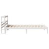 vidaXL Letto senza Materasso Bianco 90x200 cm Legno Massello di Pino