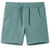 Pantaloncini per Bambini con Coulisse Petrolio Antico 140