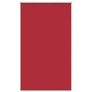 vidaXL Tenda a rullo oscurante 84,4x175 cm Tessuto Larghezza 80 cm rosso