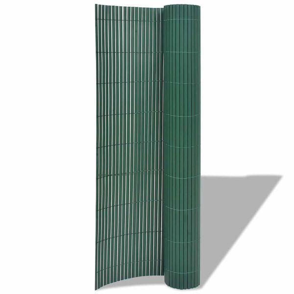 vidaXL Recinzione per Giardino Verde 150 x 300 cm PVC