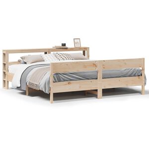 vidaXL Letto senza Materasso 180x200 cm in Legno Massello di Pino