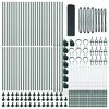 vidaXL Palo della recinzione Verde 100 x 0,5 m (rete 12 x 12 mm)