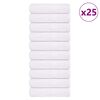 vidaXL Asciugamani da bagno FROGN 25 pz Bianco 100x150 cm 360 g/m&sup2;