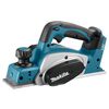 Makita Pialla Manuale a Batteria 82 mm 18 V Blu e Nera