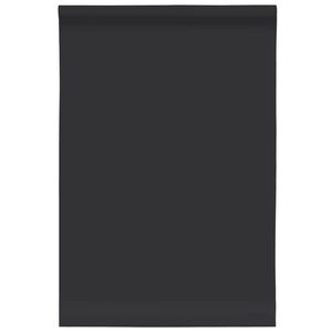 vidaXL Adesivo per mobili autoadesivo nero opaco 90x500 cm PVC