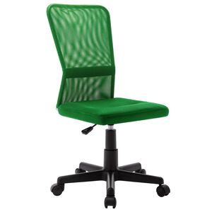 vidaXL Sedia da Ufficio Verde 44x52x100 cm in Tessuto a Rete