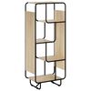 vidaXL Credenza Rovere Sonoma 60 x 37.5 x 144 cm Legno ingegnerizzato