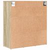 vidaXL Mobile per scarpe Rovere Sonoma 77,5 x 30 x 83,5 cm