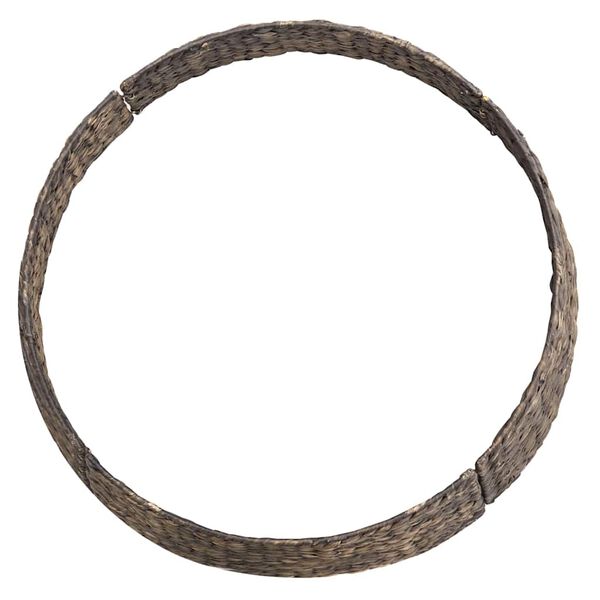 vidaXL Collare per Albero di Natale Nero 75 x 75 x 25 cm