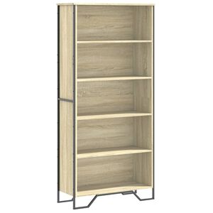 vidaXL Libreria Rovere Sonoma 80x31x169 cm in Truciolato
