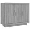 vidaXL Credenza Grigio Sonoma 92x35x75 cm in Legno Multistrato