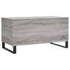vidaXL Tavolino Salotto Grigio Sonoma 90x44,5x45 cm Legno Multistrato