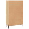 vidaXL Credenza Rovere Sonoma 69,5x31x115 cm in Legno Multistrato