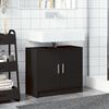 vidaXL Mobile Lavabo Nero 63x29x55 cm in Truciolato