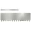 vidaXL Bordura per Prato 20 pz 100 x 0,05 x 30 cm Acciaio zincato