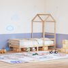vidaXL Tetto per Letto Bambini 118x70x176,5 cm Legno Massello di Pino