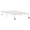 vidaXL Giroletto senza Materasso Pieghevole Bianco 107x203 cm Acciaio