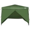 vidaXL Tenda Gazebo Verde 290 x 290 x 251 cm Tessuto