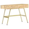vidaXL Scrivania con Cassetti 100x55x75 cm Legno Massello di Mango