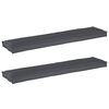 vidaXL Set di Cuscini per Pallet 2 pz Tessuto Oxford Antracite