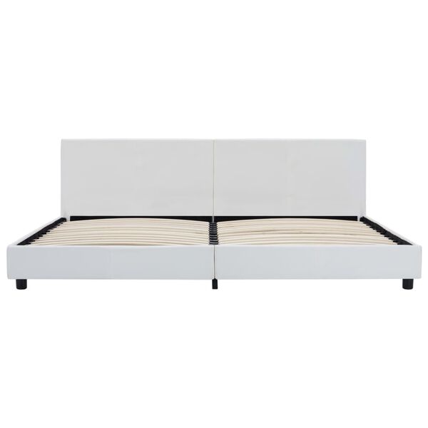 vidaXL Giroletto Bianco in Similpelle 180x200 cm