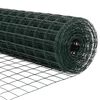 vidaXL Recinzione con Posto Verde 0,6 x 50 m Acciaio e PVC