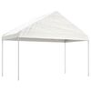vidaXL Gazebo con Tetto Bianco 8,92x4,08x3,22 m in Polietilene