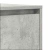 vidaXL Credenza Grigio cemento 120 x 41 x 75 cm Legno multistrato