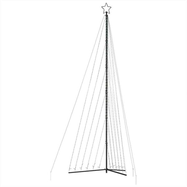 vidaXL Albero di Natale a LED 789 LED Colorato 476 cm