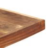 vidaXL Tavolo da Pranzo 200x100x75cm Legno Massello con Finitura Ambra