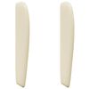 vidaXL Orecchia della Testata Crema PVC