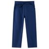 vidaXL Pantaloni per Bambini con Coulisse Blu Marino 92