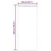 vidaXL Tende in Voile con Passanti 2 pz Sabbia 140x260 cm