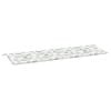 vidaXL Cuscino per Panca a Foglie 150x50x3 cm in Tessuto Oxford