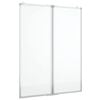 vidaXL Lavagna Magnetica Pieghevole 80x100x1,7 cm in Alluminio
