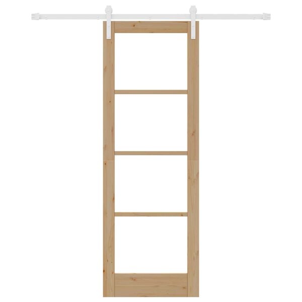 vidaXL Porta scorrevole ORKDAL Naturale 73,5 x 211 cm