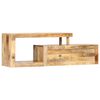 vidaXL Mobile Porta TV 120x30x40 cm in Legno Massello di Mango