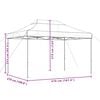 vidaXL Tenda Party Talpa 279 x 410 x 315 cm Tessuto Oxford