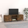 vidaXL Mobile Porta TV Rovere Fumo 150x30x50 cm in Legno Multistrato
